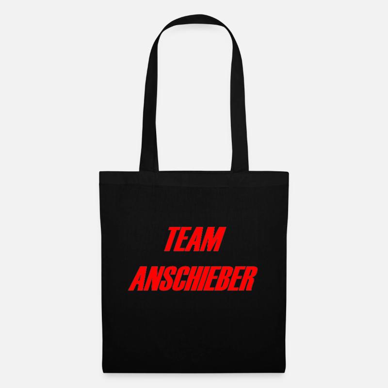 TEAM ANSCHIEBER - Stoffbeutel - Schwarz