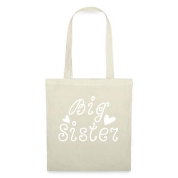 big sister - Sac en tissu - nature - Devant