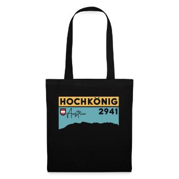 Hochkönig Hiking Hike via ferrata Finisher - Tote Bag - black - Front