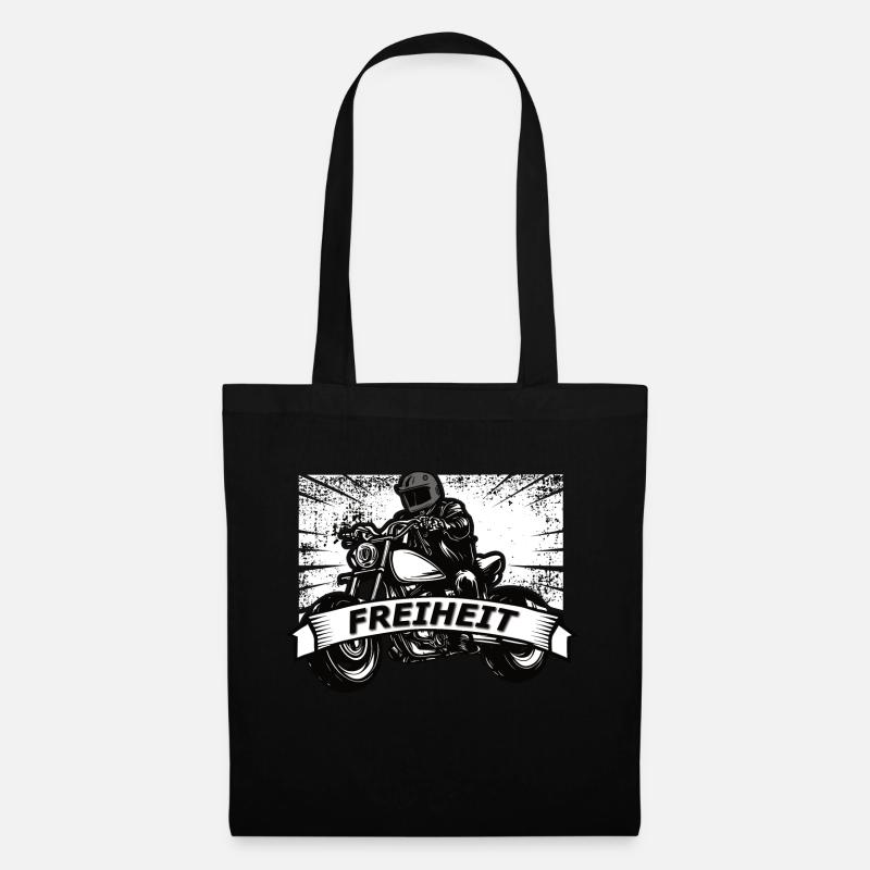 Freiheit - Stoffbeutel - Schwarz