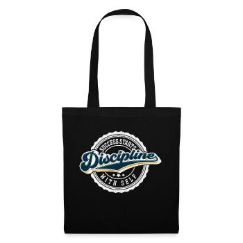 Success Starts With Self Discipline - Tote Bag - black - Front