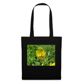 black mustard (in german Schwarzer Senf) - Tote Bag - black - Front