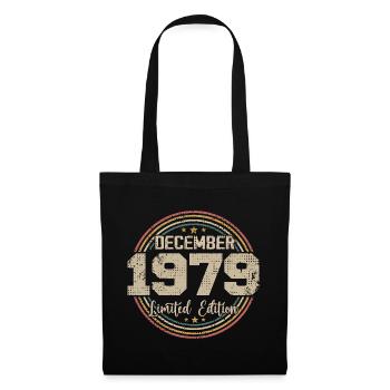Die Legenden wurden im Dezember 1979 - 1979 geboren - Stoffbeutel - Schwarz - Vorne