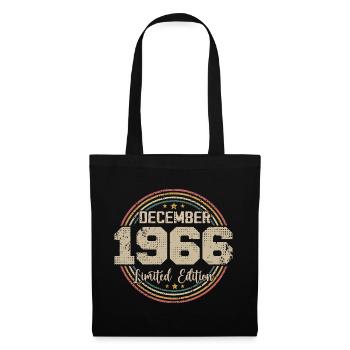 The legends were born in December 1966 - 1966 - Tote Bag - black - Front