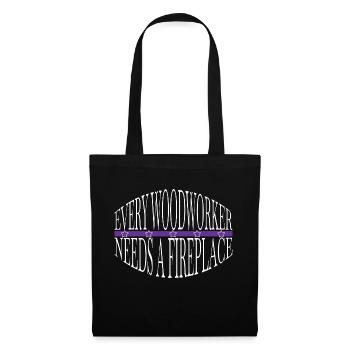 Mason Tools Present Carpenter Joke Lumber - Tote Bag - black - Front
