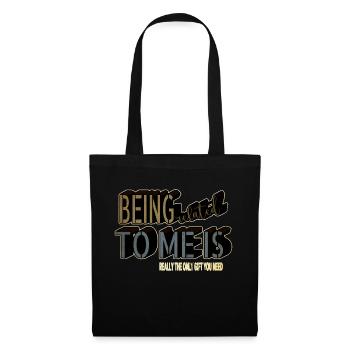 Dino Bike Moon Gift Idea Gift Happy - Tote Bag - black - Front