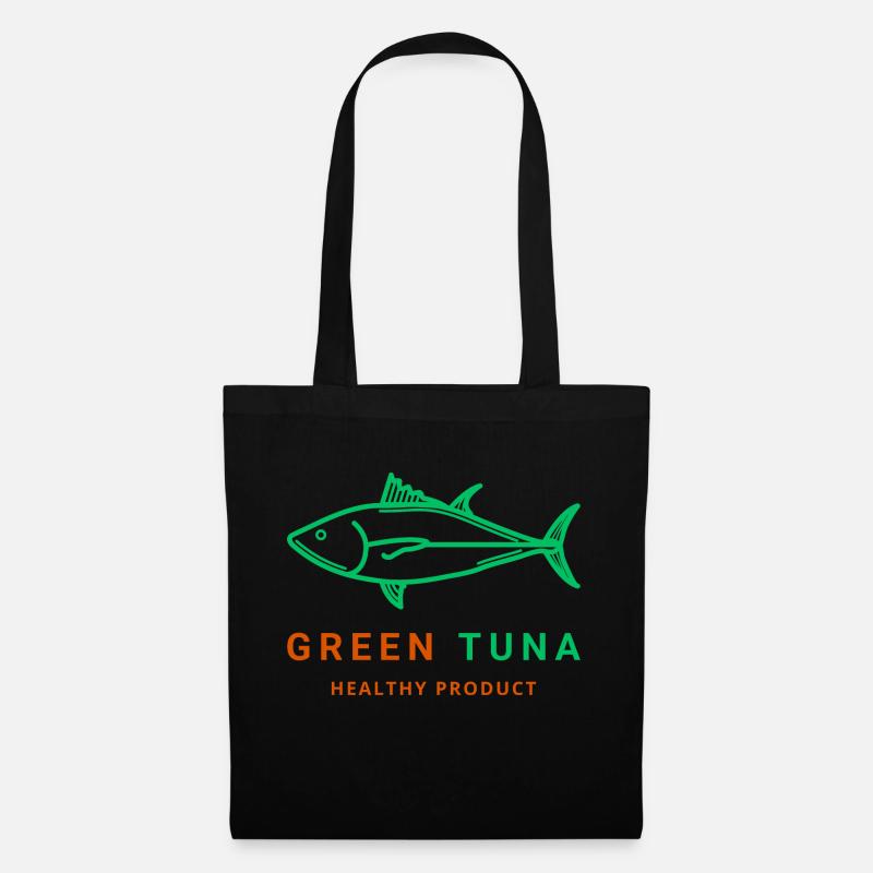 GREEN Tuna - Stoffbeutel - Schwarz