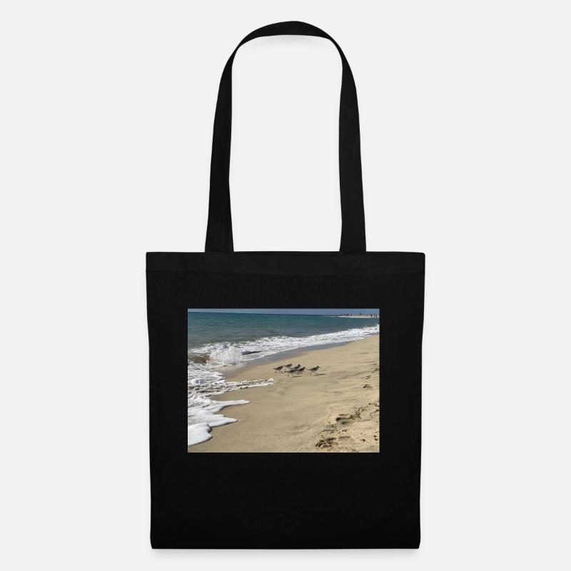 Run Bird run - Tote Bag - black