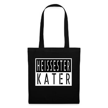 Gros Chat De Mer Chat Drôle Dire Dire - Sac en tissu - noir - Devant