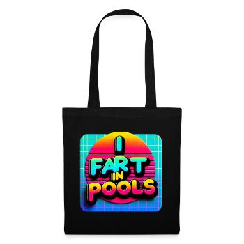 Je Pète Dans Les Piscines 5 - Sac en tissu - noir - Devant