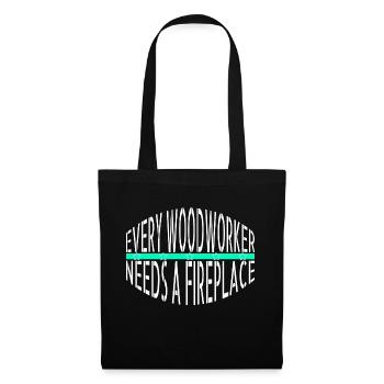 Job Union Carpenter Cabinetmaker Axes - Tote Bag - black - Front