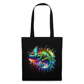 Chameleon - Tote Bag - black - Front