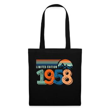Limitierte Auflage 1958 - Stoffbeutel - Schwarz - Vorne
