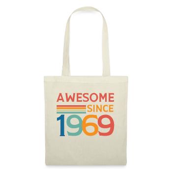 Awesome since 1969 - Tote Bag - nature - Front