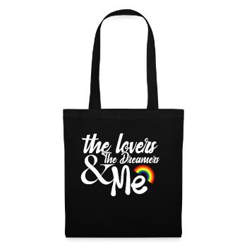 Rainbow Connection - Tote Bag - black - Front