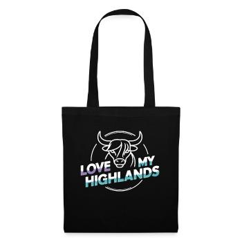 My Highlands cattle I love Highlands - Tote Bag - black - Front