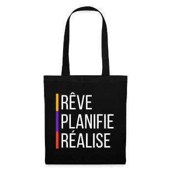 Motivational Quote - Tote Bag - black - Front