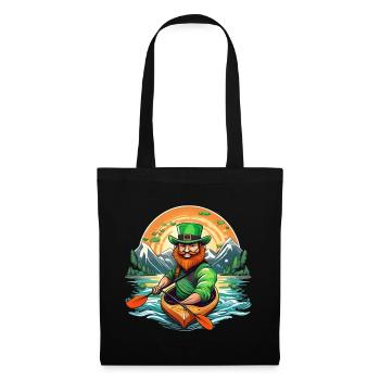 Kayak Trèfle de la Saint-Patrick - Sac en tissu - noir - Devant