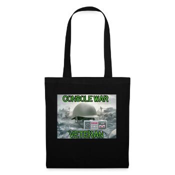 Console war veteran - Sac en tissu - noir - Devant
