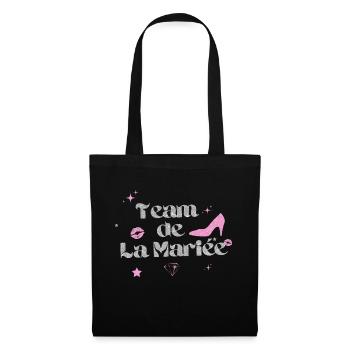 Silver Bride's Team - Tote Bag - black - Front
