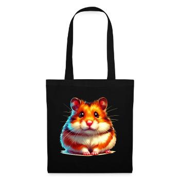 Hamster - Tote Bag - black - Front