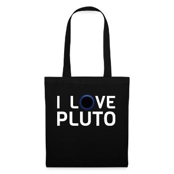 I love pluto - Tote Bag - black - Front