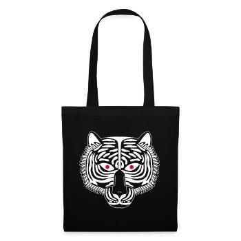 White Tiger - Tote Bag - black - Front