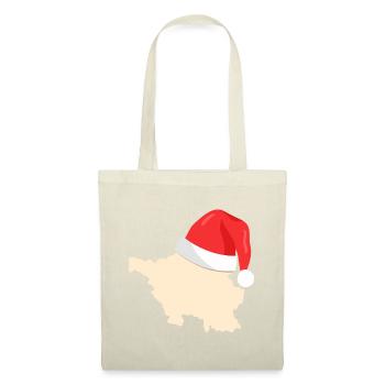 Saarland Weihnachten - Stoffbeutel - Natur - Vorne