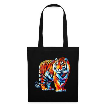 Tiger - Tote Bag - black - Front