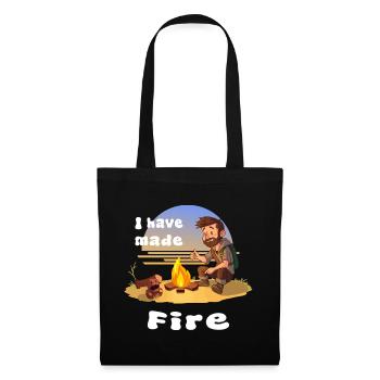 Outdoor Man - Tote Bag - black - Front
