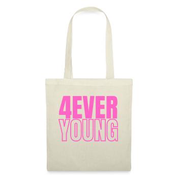 4EVERYOUNG in pink - Stoffbeutel - Natur - Vorne