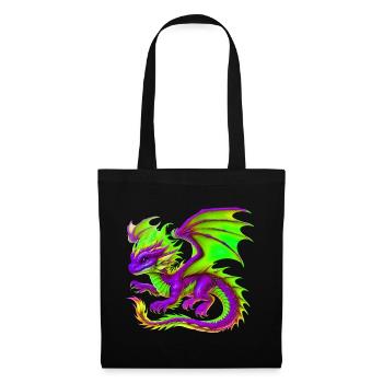 Dragon - Tote Bag - black - Front