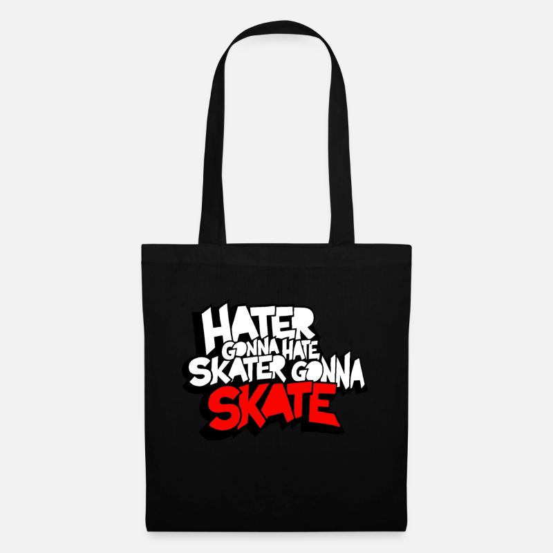 Patin - Sac en tissu - noir