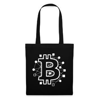 Bitcoin Board Circuit Tech Crypto - Tote Bag - black - Front