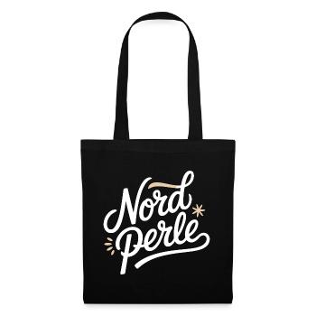 Nordperle Hamburg North Sea Baltic Sea North German Deern - Tote Bag - black - Front