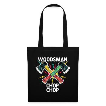 Woodsman Chop Chop Camping-Äxte - Stoffbeutel - Schwarz - Vorne