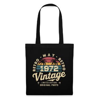 Vintage May 1972: The Authentic Myth May 1972 - Tote Bag - black - Front