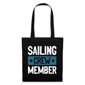 Équipage de navigation - Sac en tissu - noir - Devant