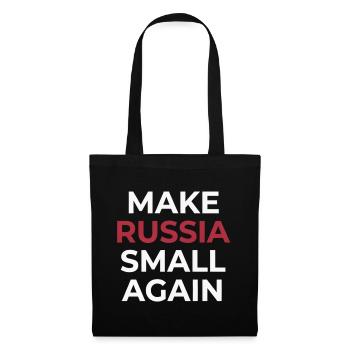 Macht Russland wieder klein - Stoffbeutel - Schwarz - Vorne