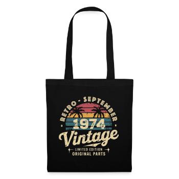 Vintage September 1974 Limited Edition September - Tote Bag - black - Front