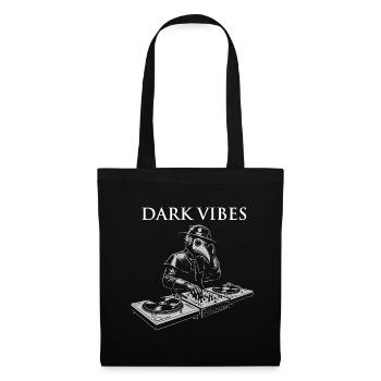 Dark Vibes Plague Doctor DJ - Stoffbeutel - Schwarz - Vorne