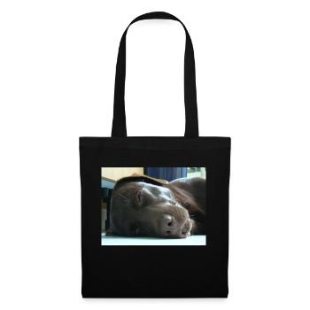 Mein Labrador - Stoffbeutel - Schwarz - Vorne