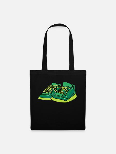 bunte baby trainers - Tote Bag - black