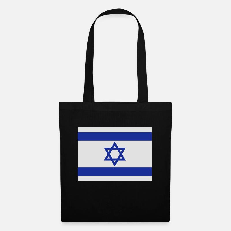 Israel - Stoffbeutel - Schwarz