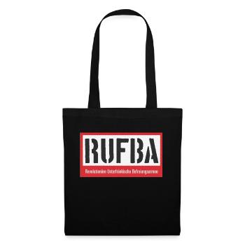 RUFBA - Stoffbeutel - Schwarz - Vorne