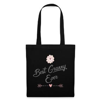 mamie - Sac en tissu - noir - Devant