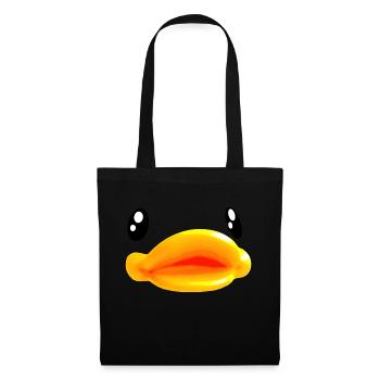 canard canards duck enfants bain - Sac en tissu - noir - Devant