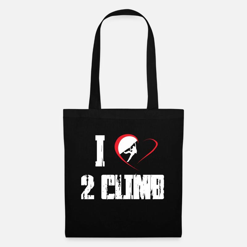 Climbing Rock Climbing Freeclimbing - Tote Bag - black