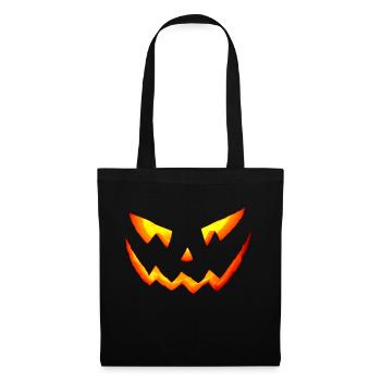 des halloween horror - Stoffbeutel - Schwarz - Vorne