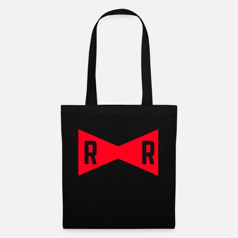 Red Ribbon - Stoffbeutel - Schwarz